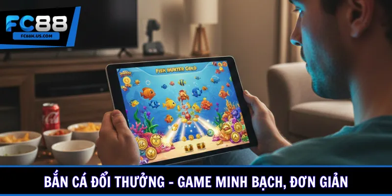 Bắn cá đổi thưởng - Game minh bạch, đơn giản