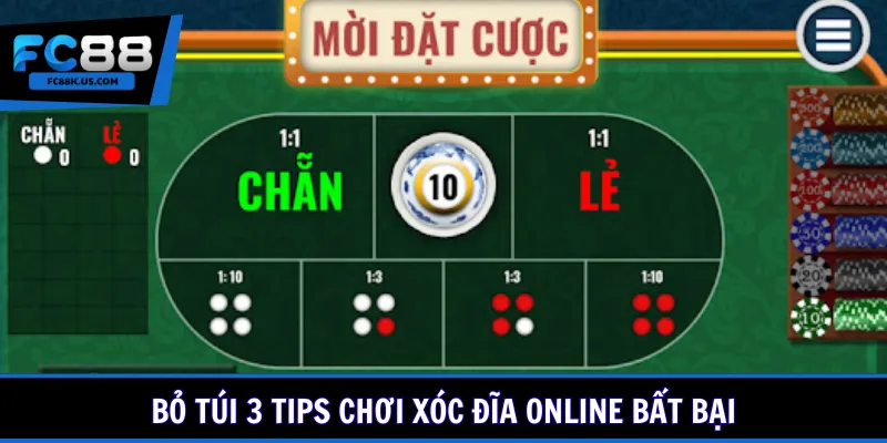 Bỏ túi 3 tips chơi xóc đĩa online bất bại
