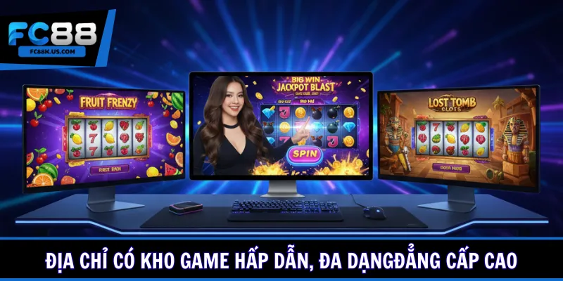 Địa chỉ có kho game hấp dẫn, đa dạng
